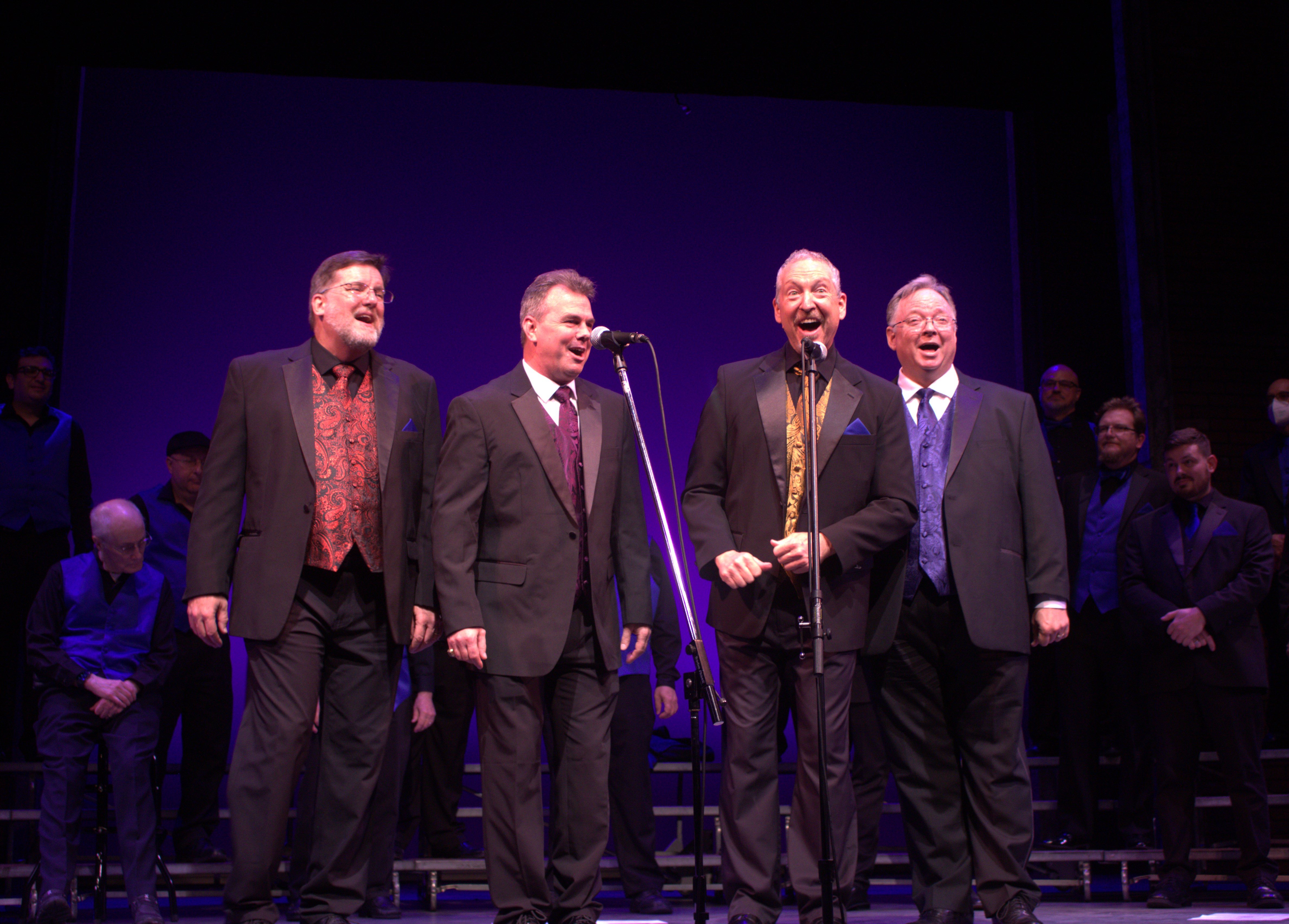 Time Or Our Lives quartet performing at the Ocala Civic Theatre
