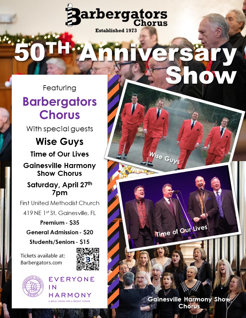 50th Anniversary Show Flyer